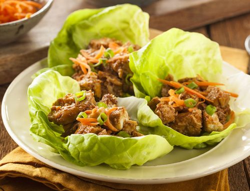 Chicken And Bean Lettuce Buns